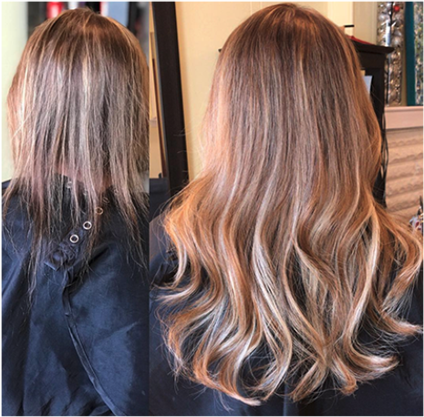 different types of hair extensions: JANUARY Marianne Savage