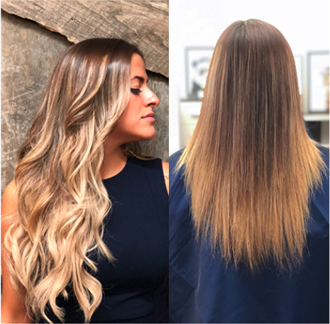 hair extension treatment: JULY Lauren Rossi