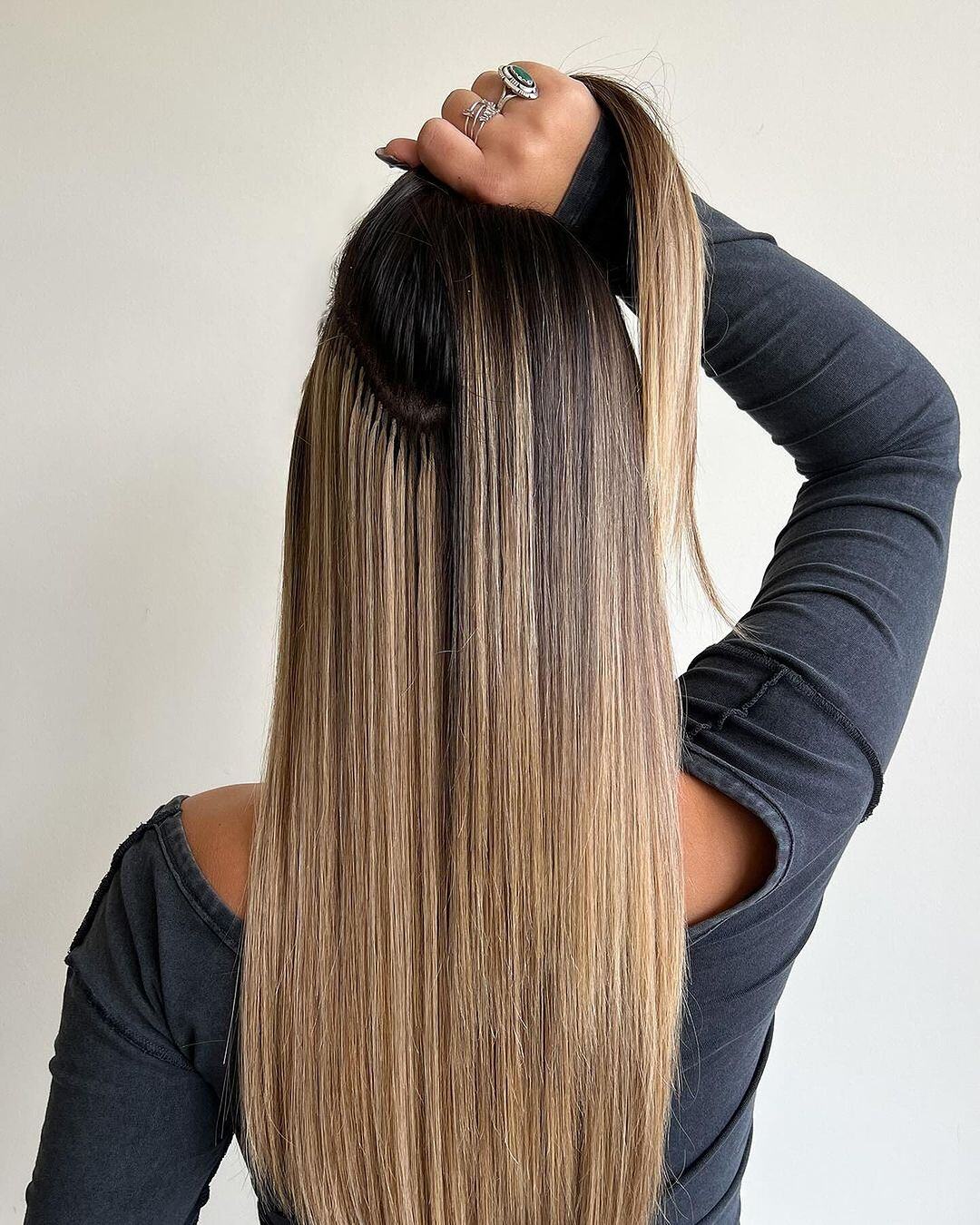 capelli dopo aver tolto le extension