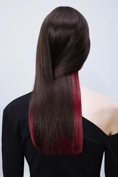 extension capelli corti effetti colore