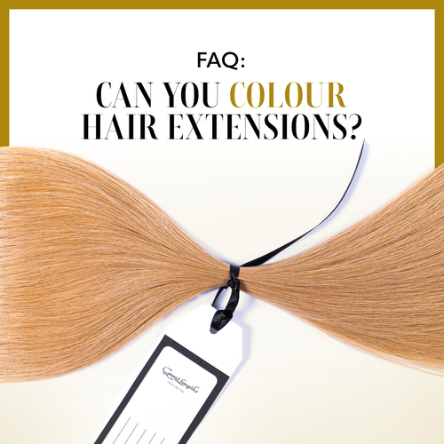 Hair extensions you can dye clearance