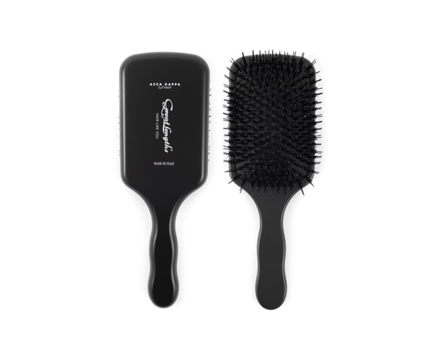 Brosse pour extension de cheveux à picots